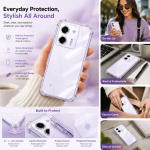 کاور اسپارتان مدل Airbag مناسب برای گوشی موبایل شیائومی Poco M7 Pro 5G