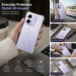 کاور اسپارتان مدل Airbag مناسب برای گوشی موبایل شیائومی Poco M7 Pro 5G