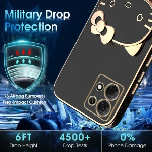 کاور اسپارتان مدل Kitty Strap مناسب برای گوشی موبایل شیائومی Redmi Note 13 Pro 5G / Poco X6 5G به همراه بند