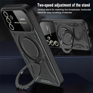 کاور اسپارتان مدل Hybrid Armor Strap مناسب برای گوشی موبایل سامسونگ Galaxy A16 5G / A16 4G به همراه بند