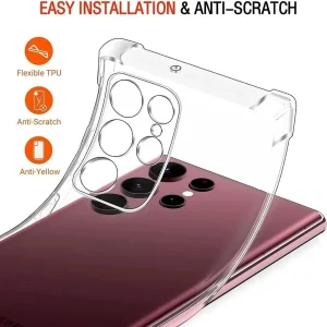 کاور اپیکوی مدل Capsole Airbag مناسب برای گوشی موبایل سامسونگ Galaxy S25 Ultra
