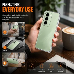 کاور اسپارتان مدل Airbag Four Sided مناسب برای گوشی موبایل شیائومی Redmi 15 4G