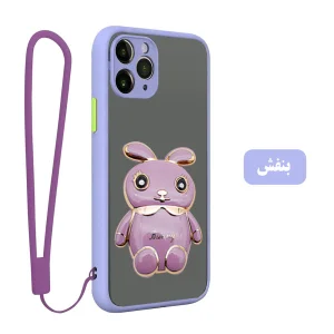 کاور اسپارتان مدل MBC Bunny strap مناسب برای گوشی موبایل شیائومی Redmi 13C/ Poco C65 به همراه بندآویز