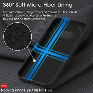 کاور اپیکوی مدل Silky Soft-Touch مناسب برای گوشی موبایل ناتینگ Phone 2a/ 2a Plus