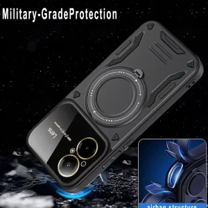کاور اسپارتان مدل Hybrid Armor Strap مناسب برای گوشی موبایل ریلمی C67 4G به همراه بند