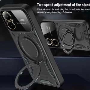 کاور اسپارتان مدل Hybrid Armor Strap مناسب برای گوشی موبایل ریلمی C67 4G به همراه بند