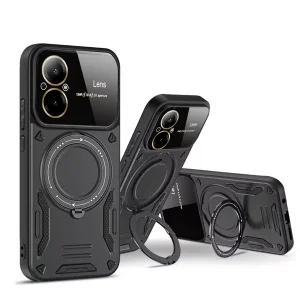 کاور اسپارتان مدل Hybrid Armor Strap مناسب برای گوشی موبایل ریلمی C67 4G به همراه بند