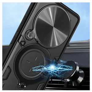 کاور اسپارتان مدل Magnet Ring Strap مناسب برای گوشی موبایل هوآوی Mate 60 Pro به همراه بند آویز