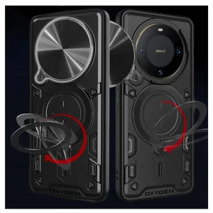 کاور اسپارتان مدل Magnet Ring Strap مناسب برای گوشی موبایل هوآوی Mate 60 Pro به همراه بند آویز