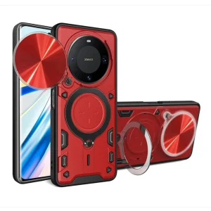 کاور اسپارتان مدل Magnet Ring Strap مناسب برای گوشی موبایل هوآوی Mate 60 Pro به همراه بند آویز