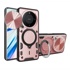 کاور اسپارتان مدل Magnet Ring Strap مناسب برای گوشی موبایل هوآوی Mate 60 Pro به همراه بند آویز