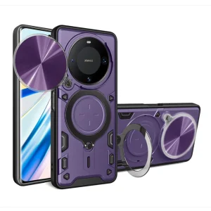 کاور اسپارتان مدل Magnet Ring Strap مناسب برای گوشی موبایل هوآوی Mate 60 Pro به همراه بند آویز