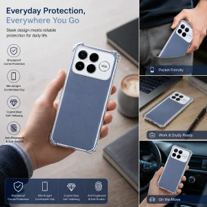 کاور اسپارتان مدل Airbag مناسب برای گوشی موبایل شیائومی Poco F8 Ultra/ Redmi K90 Pro Max