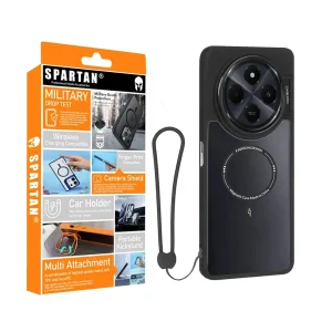 کاور اسپارتان مدل CasePro Magnetic Strap مناسب برای گوشی موبایل شیائومی Redmi 14C/ Poco C75 به همراه بند