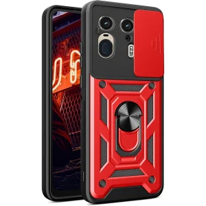 کاور اسپارتان مدل Defender Armor Strap مناسب برای گوشی موبایل موتورولا Moto Edge 50 Ultra به همراه بند