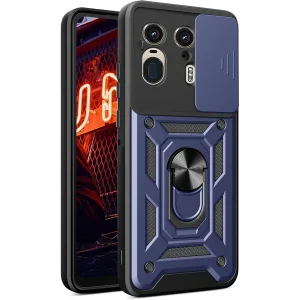 کاور اسپارتان مدل Defender Armor Strap مناسب برای گوشی موبایل موتورولا Moto Edge 50 Ultra به همراه بند