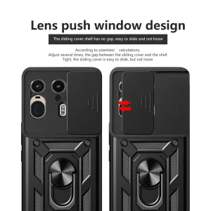 کاور اسپارتان مدل Defender Armor Strap مناسب برای گوشی موبایل موتورولا Moto Edge 50 Ultra به همراه بند
