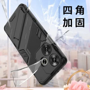 کاور اسپارتان مدل Bibercas Strap مناسب برای گوشی موبایل شیائومی Poco F6 5G / Redmi Turbo 3 به همراه بند