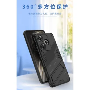 کاور اسپارتان مدل Bibercas Strap مناسب برای گوشی موبایل شیائومی Poco F6 5G / Redmi Turbo 3 به همراه بند