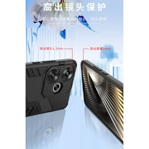 کاور اسپارتان مدل Bibercas Strap مناسب برای گوشی موبایل شیائومی Poco F6 5G / Redmi Turbo 3 به همراه بند