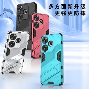 کاور اسپارتان مدل Bibercas Strap مناسب برای گوشی موبایل شیائومی Poco F6 5G / Redmi Turbo 3 به همراه بند