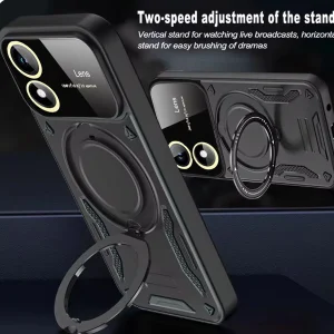 کاور اسپارتان مدل Hybrid Armor Strap مناسب برای گوشی موبایل موتورولا Moto E13 به همراه بند آویز