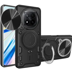 کاور اسپارتان مدل Magnet Ring Apple Strap+ Pen مناسب برای گوشی موبایل شیائومی Redmi Note 14 Pro 4G به همراه قلم و بند آویز
