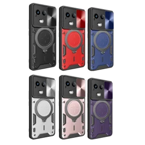 کاور اسپارتان مدل Magnet Ring Strap مناسب برای گوشی موبایل ریلمی 11 5G به همراه بند آویز