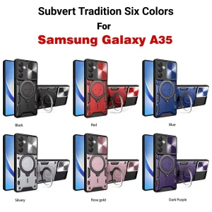 کاور اسپارتان مدل Magnet Ring Strap مناسب برای گوشی موبایل سامسونگ Galaxy A35