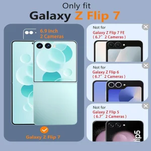 کاور اپیکوی مدل AntiShock-MagSafe مناسب برای گوشی موبایل سامسونگ Galaxy Z Flip 7
