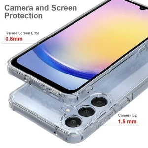 کاور اپیکوی مدل Transparent Clear مناسب برای گوشی موبایل سامسونگ Galaxy S25 FE