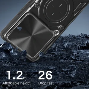 کاور اسپارتان مدل Magnet Ring Strap مناسب برای گوشی موبایل شیائومی Poco F6 5G / Redmi Turbo 3 به همراه بند آویز