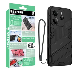 کاور اسپارتان مدل Bibercas Strap مناسب برای گوشی موبایل شیائومی Redmi Note 14 4G به همراه بندآویز