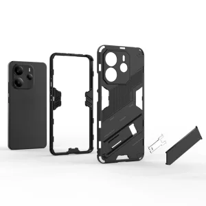 کاور اسپارتان مدل Bibercas Strap مناسب برای گوشی موبایل شیائومی Redmi Note 14 4G به همراه بندآویز