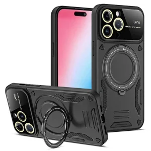 کاور اسپارتان مدل Hybrid Armor Strap مناسب برای گوشی موبایل اپل iPhone 13 Pro Max به همراه بند آویز