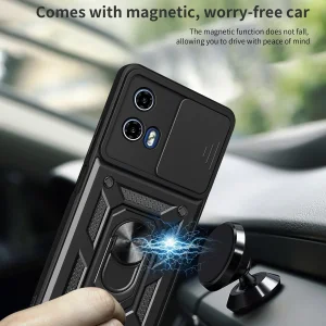 کاور اسپارتان مدل Defender Armor Strap مناسب برای گوشی موبایل موتورولا Edge 2024 به همراه بند