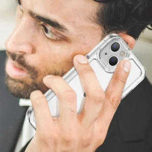 کاور اسپارتان مدل Airbag Space Strap مناسب برای گوشی موبایل اپل iPhone 11 به همراه بندآویز