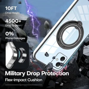 کاور اسپارتان مدل Ring Stand Strap مناسب برای گوشی موبایل سامسونگ Galaxy A06 به همراه بند