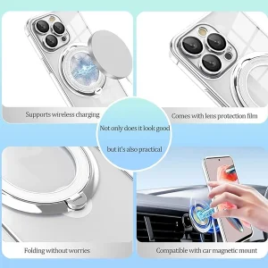کاور اسپارتان مدل Ring Stand Strap مناسب برای گوشی موبایل سامسونگ Galaxy A06 به همراه بند