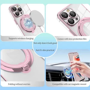 کاور اسپارتان مدل Ring Stand Strap مناسب برای گوشی موبایل سامسونگ Galaxy A06 به همراه بند