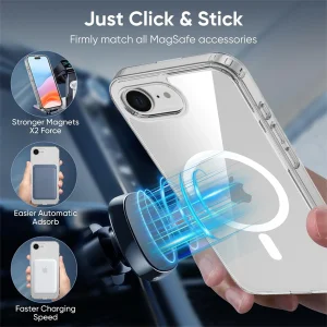 کاور اپیکوی مدل AntiShock-MagSafe مناسب برای گوشی موبایل اپل iPhone 16e