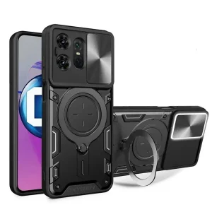 کاور اسپارتان مدل Magnet Ring Strap مناسب برای گوشی موبایل موتورولا  Edge 50 PRO به همراه بند آویز