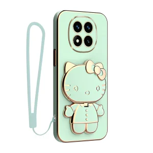 کاور اسپارتان مدل Kitty Strap مناسب برای گوشی موبایل شیائومی Redmi Note 14 Pro 4G به همراه بندآویز