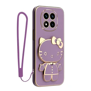 کاور اسپارتان مدل Kitty Strap مناسب برای گوشی موبایل شیائومی Redmi Note 14 Pro 4G به همراه بندآویز