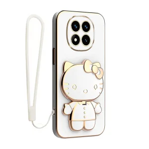 کاور اسپارتان مدل Kitty Strap مناسب برای گوشی موبایل شیائومی Redmi Note 14 Pro 4G به همراه بندآویز