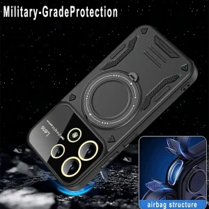 کاور اسپارتان مدل Hybrid Armor Strap مناسب برای گوشی موبایل شیائومی Redmi Note 13 Pro 5G / Poco X6 5G به همراه بند