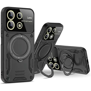 کاور اسپارتان مدل Hybrid Armor Strap مناسب برای گوشی موبایل شیائومی Redmi Note 13 Pro 5G / Poco X6 5G به همراه بند
