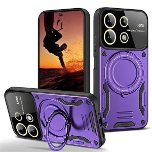 کاور اسپارتان مدل Hybrid Armor Strap مناسب برای گوشی موبایل شیائومی Redmi Note 13 Pro 5G / Poco X6 5G به همراه بند