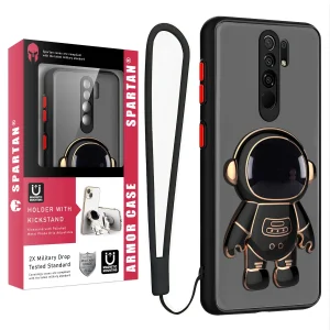 کاور اسپارتان مدل MBC Astronaut مناسب برای گوشی موبایل شیائومی Redmi Note 8 Pro به همراه بند