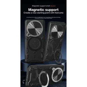 کاور اسپارتان مدل Magnet Ring مناسب برای گوشی موبایل شیائومی Redmi Note 14 Pro Plus